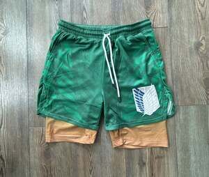 Survey Corps Attack on Titan 2-in-1 Performance Shorts